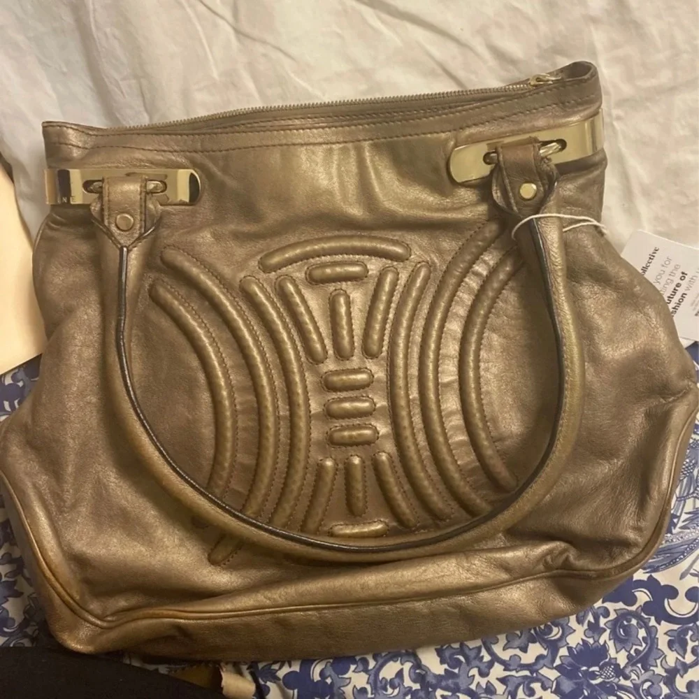Silver Celine Triomphe Bag - Picture 1 of 1